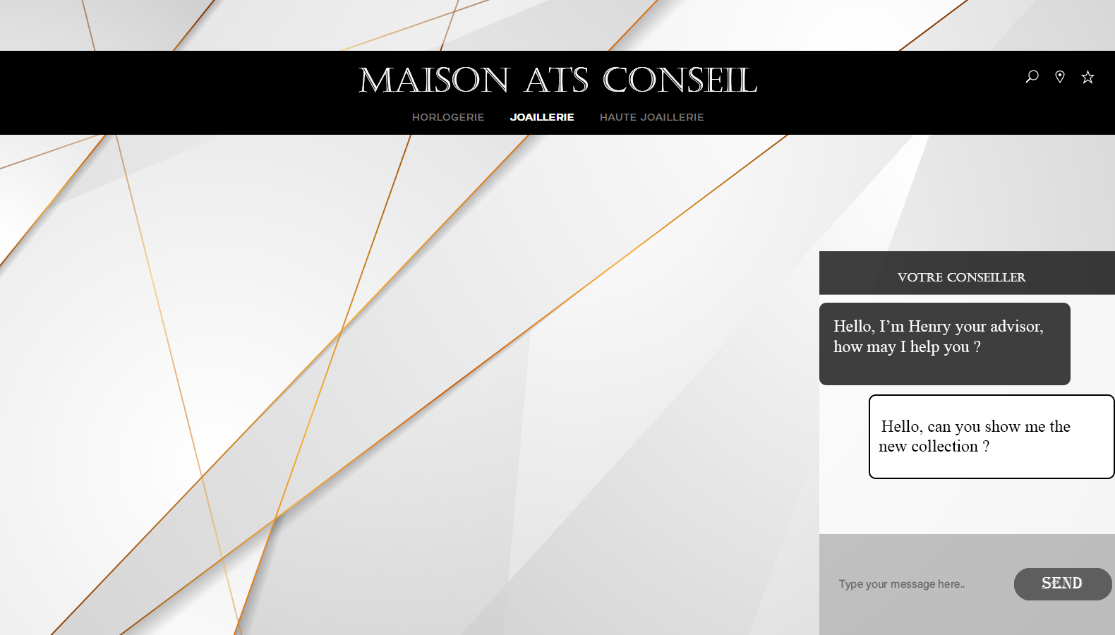 App WebSite 'Maison ATS Conseil'